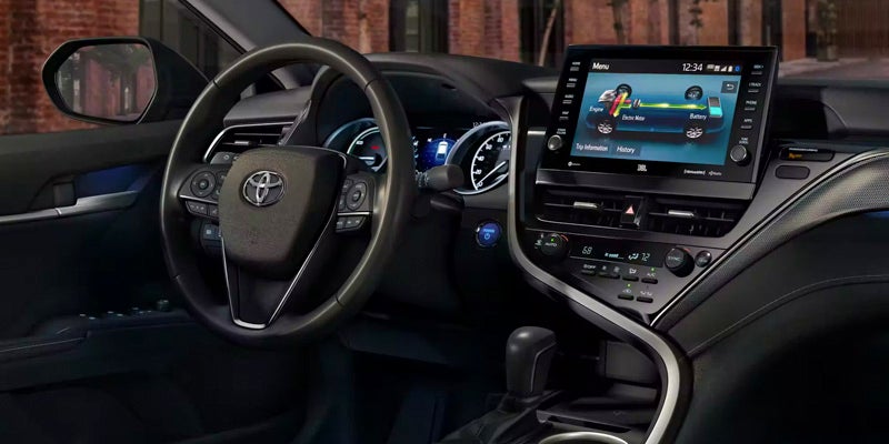 Steering Wheel and Dashboard Inside 2024 Camry Hybrid Rockville, MD
