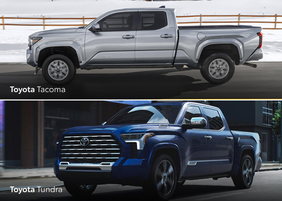 Tacoma vs. Tundra MPG