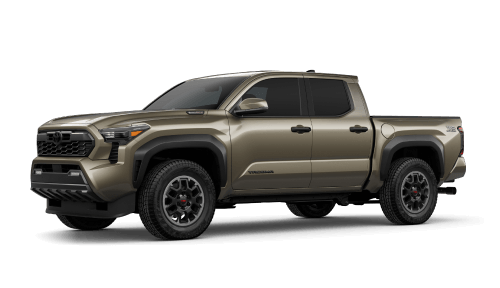 2026 Toyota Tacoma Hybrid TRD Off-Road in Bronze Oxide, shown in a 3/4 front driver side.