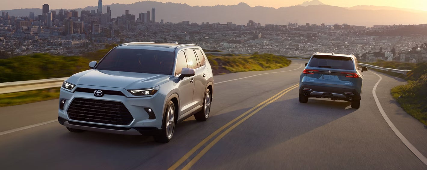 Toyota SUV Exterior on The Road