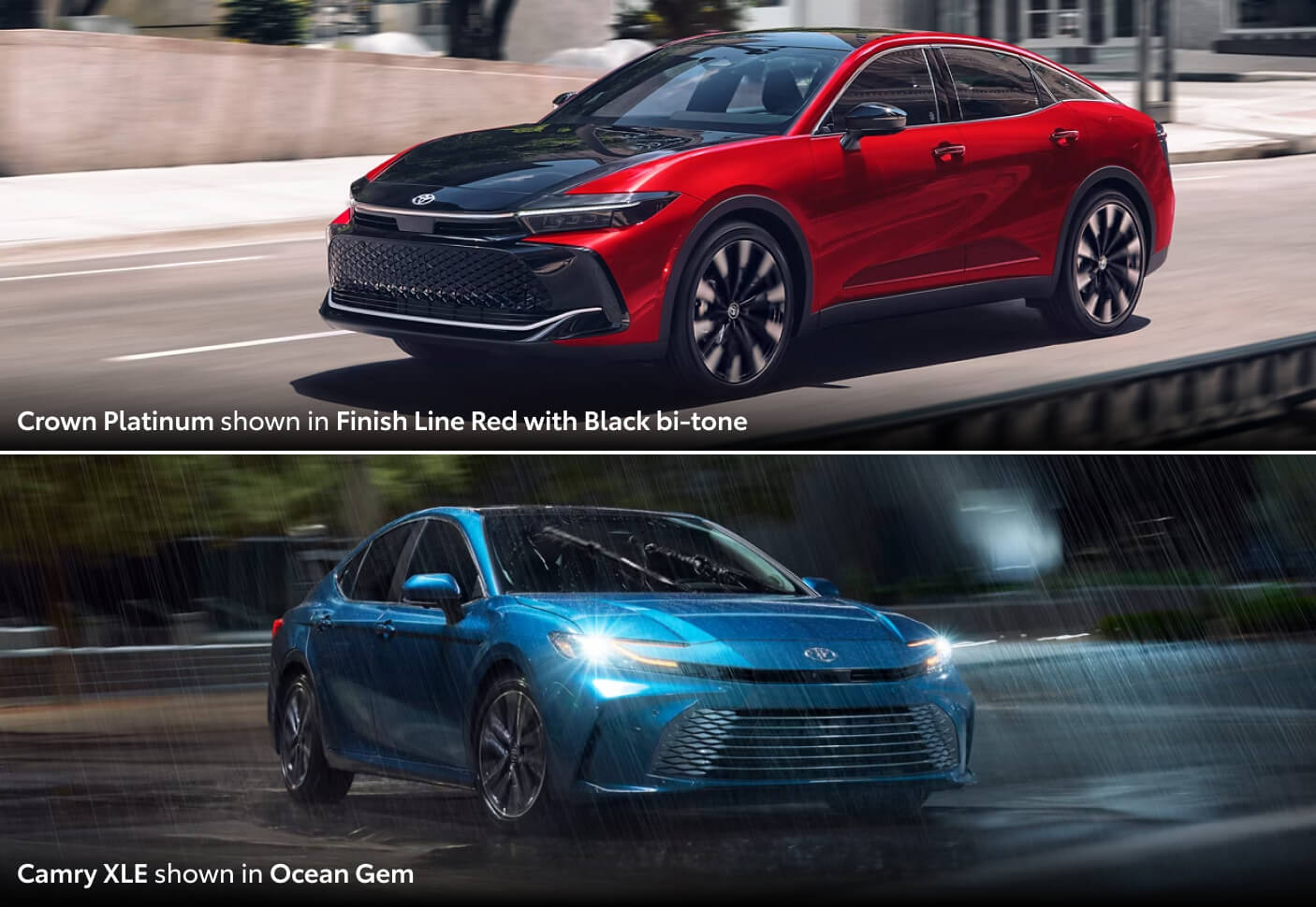 Toyota Crown vs. Toyota Camry Specs