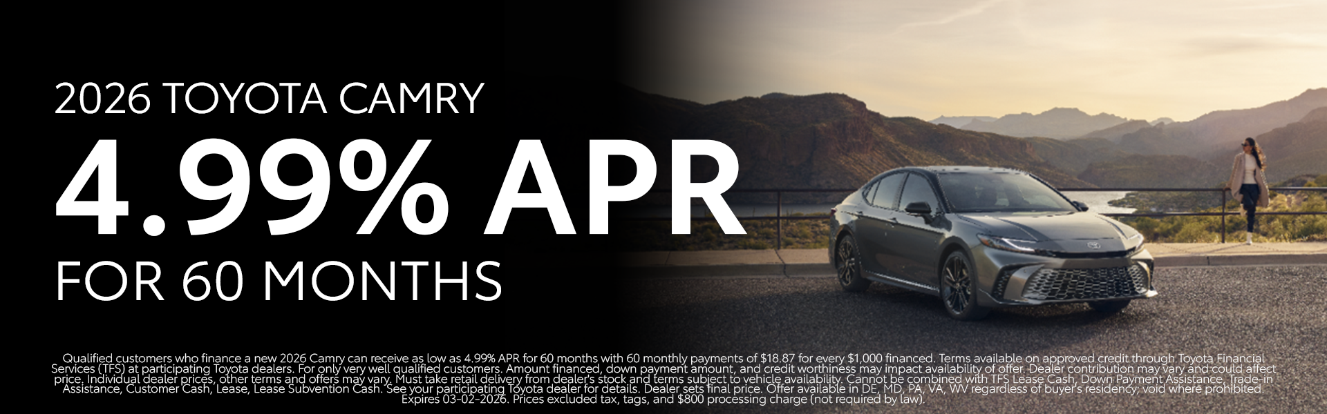 New 2026 Camry 