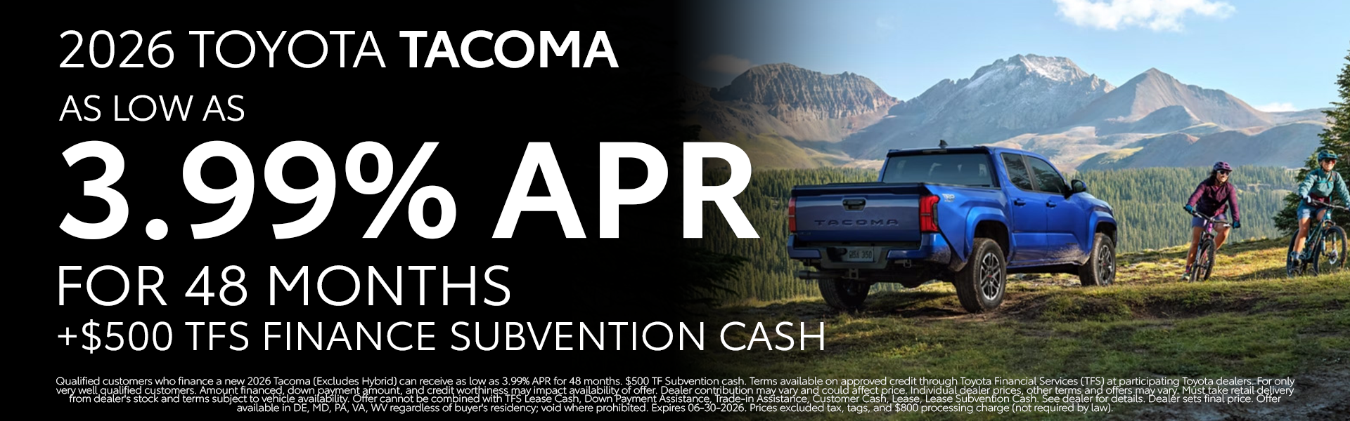 New 2026 Tacoma