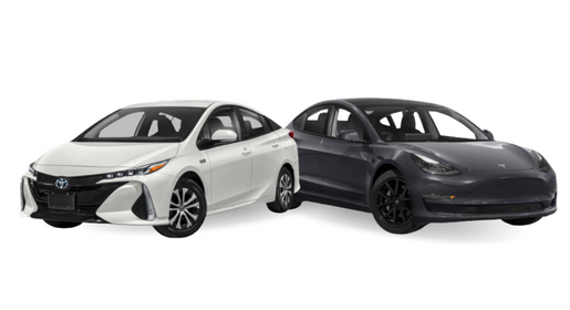 2022 Toyota Prius Prime vs. Tesla Model 3 Rockville, MD