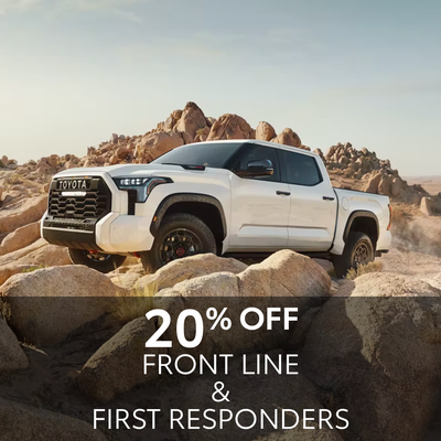 Front Line & First Responders Discount