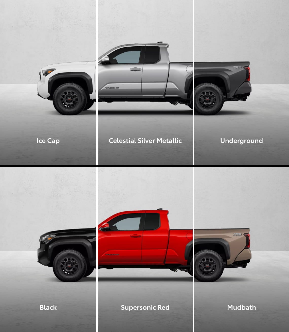 2026 Toyota Tacoma Exterior Colors: Part 1