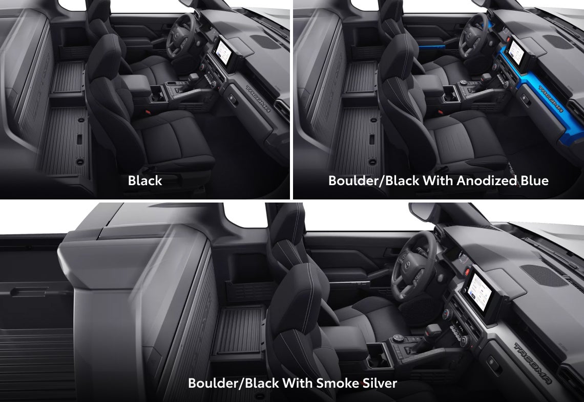 2026 Toyota Tacoma Interior Colors: Part 1