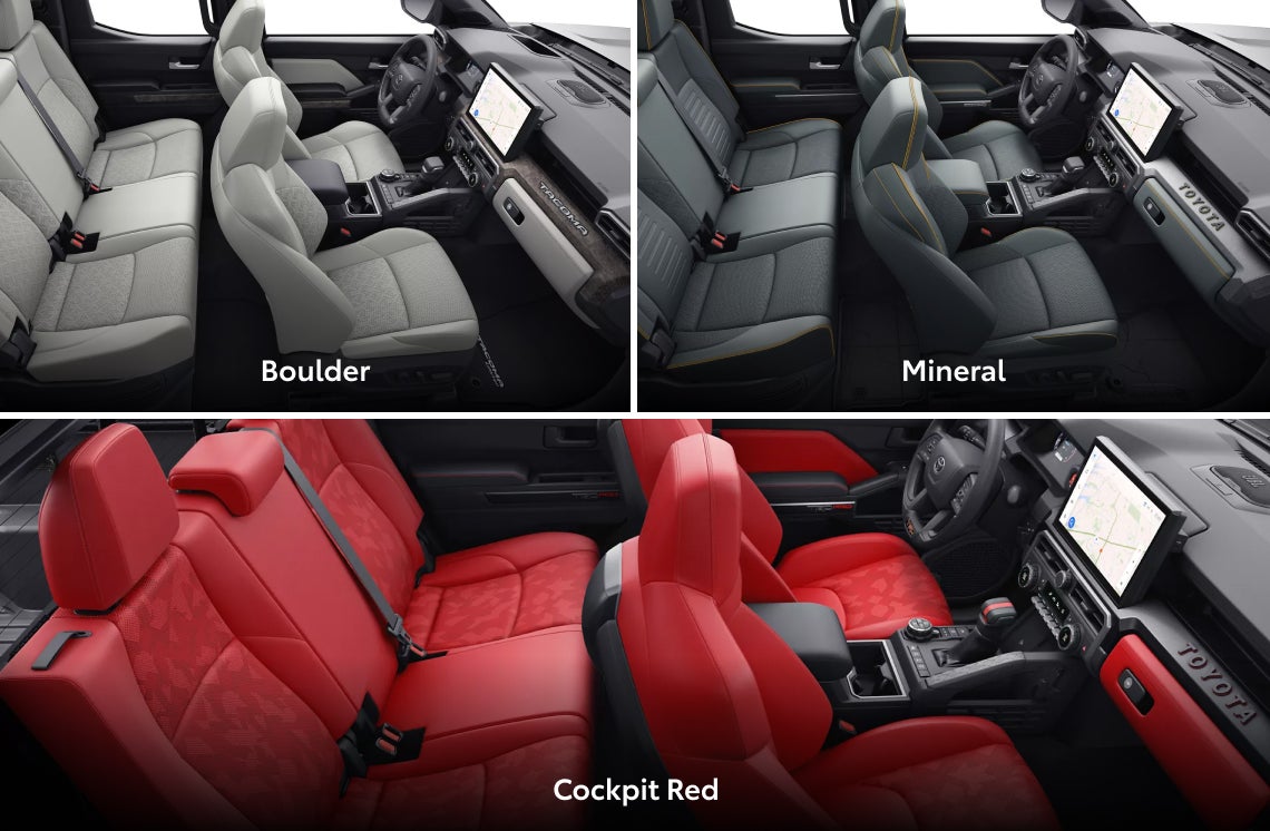 2026 Toyota Tacoma Interior Colors: Part 2