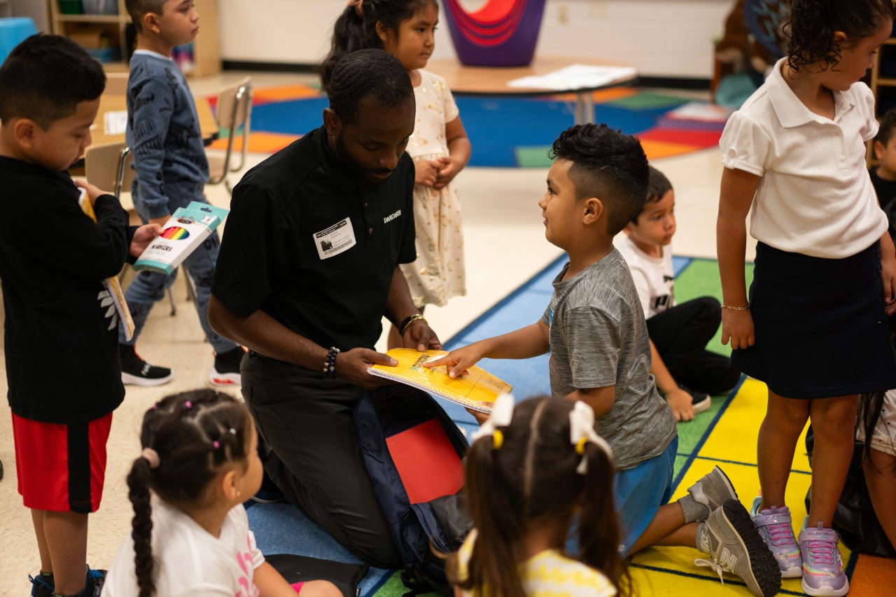 students arrive on the first day of school without the supplies they need to learn.
